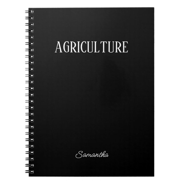 Carnet de sujets agricoles personnalisés (Devant)