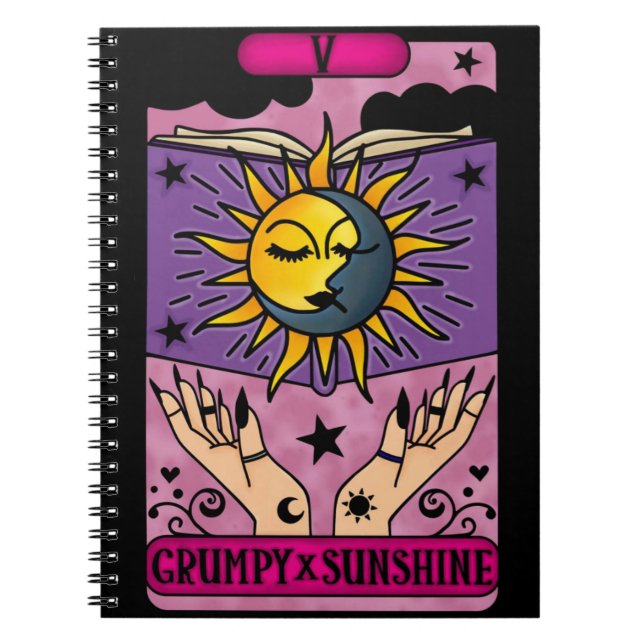 Carnet de Tarot GrumpyXSunshine (Devant)