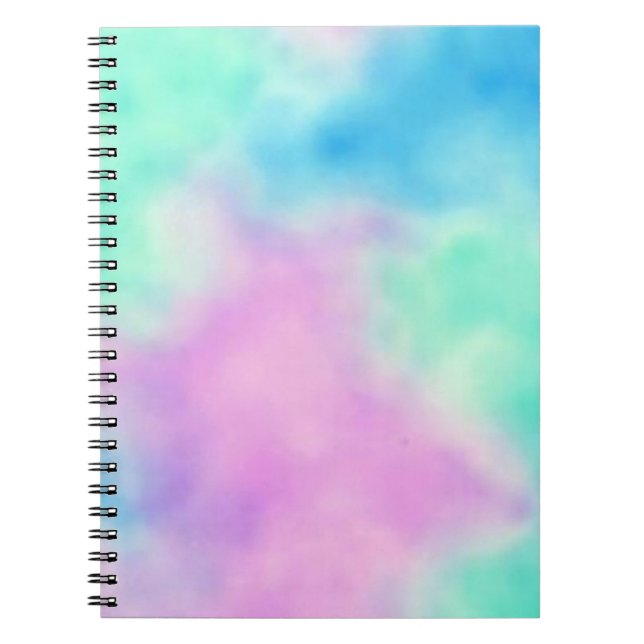 Carnet de teinture arc-en-ciel (Devant)