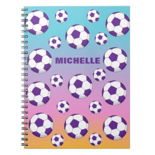 Carnet de terrain de football personnalisé