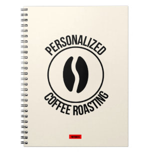 Carnet de torréfaction du café personnalisé