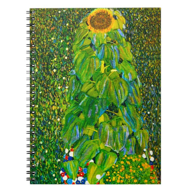 Carnet de tournesol de Gustav Klimt (Devant)