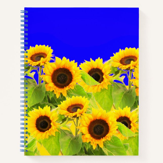 Carnet de tournesols (Devant)