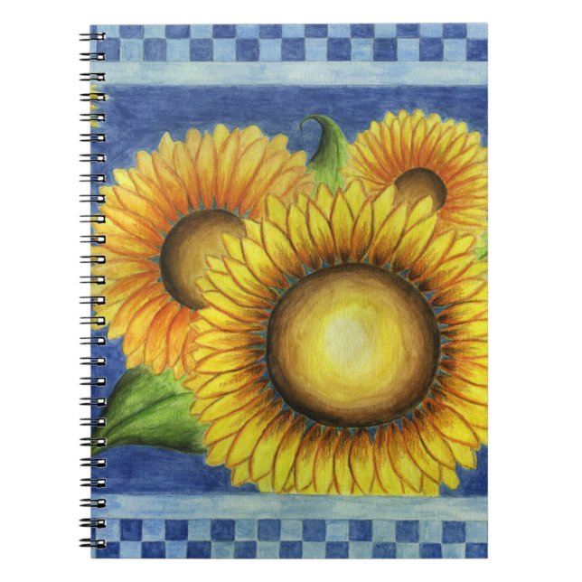 Carnet de tournesols (Devant)