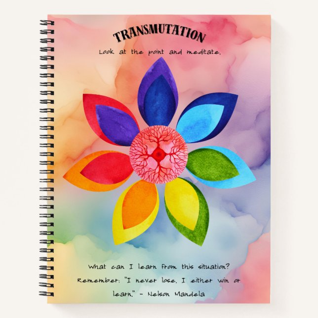 Carnet de transformation et de croissance (Devant)