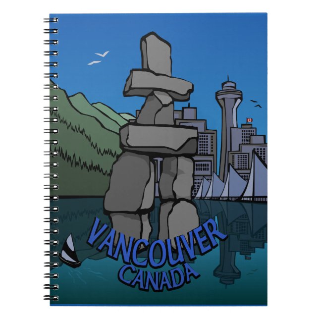 Carnet de Vancouver Landmark Souvenir Journal (Devant)