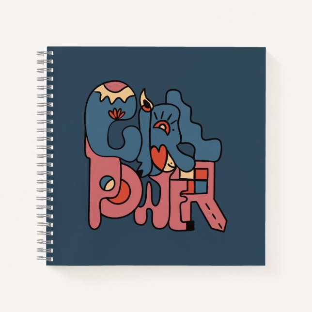 Carnet de version Fille Power Dark (Devant)