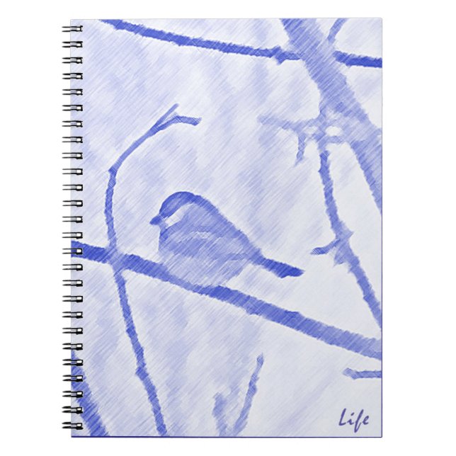 Carnet de vie de chickadee (Devant)
