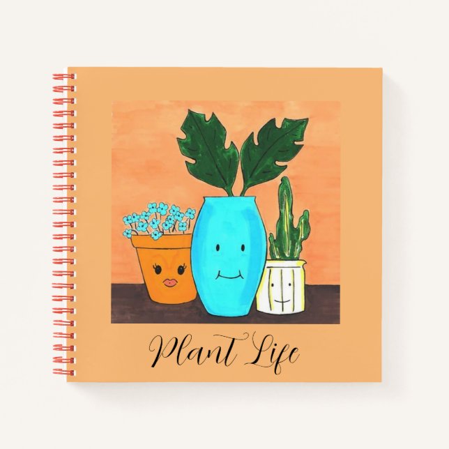Carnet de vie plante (Devant)