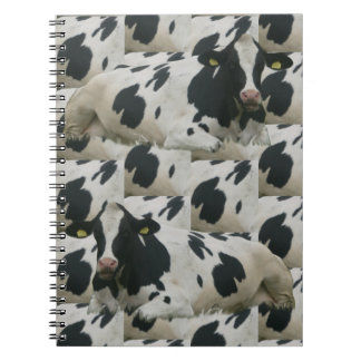 Carnet de voyage de vache néerlandaise à motif de 
