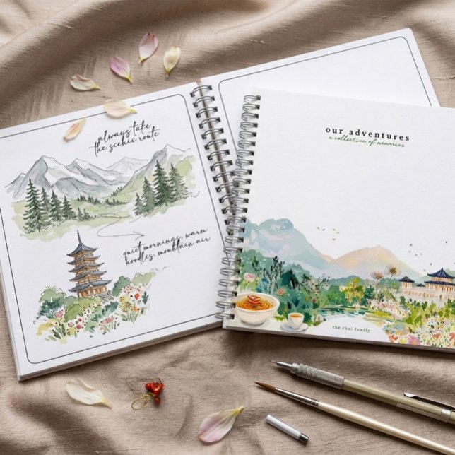 Carnet de voyage personnalisé en Asie (Créateur téléchargé)