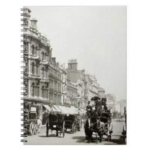 Carnet De vue rue d'Oxford vers le bas, Londres (photo de