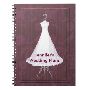 Carnet de wedding planner de robe de mariée