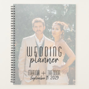 Carnet de Wedding planner photo personnalisé