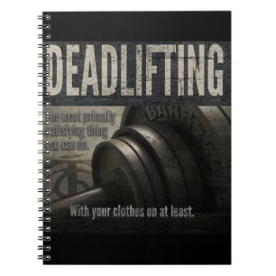 Carnet Deadlift - Funny Gym - Novelty Workout
