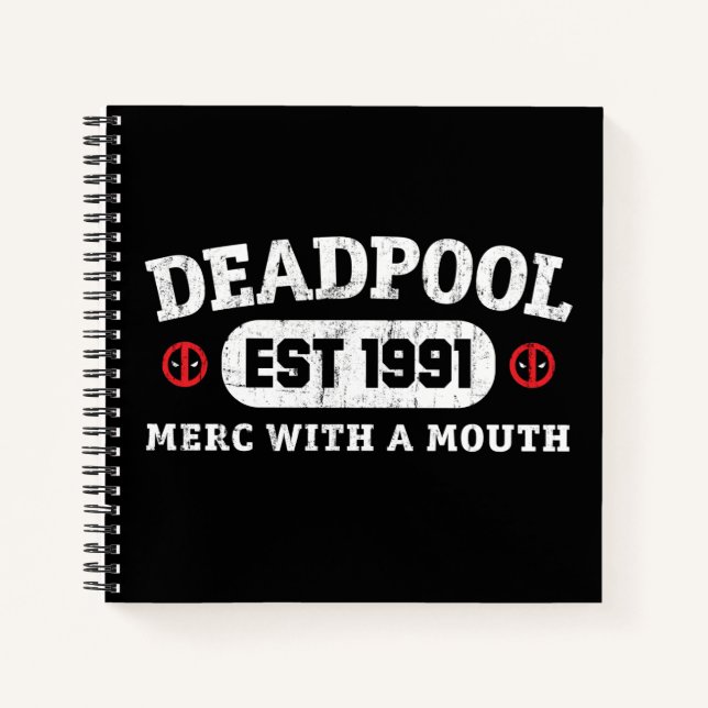 Carnet Deadpool | Est. 1991 (Devant)