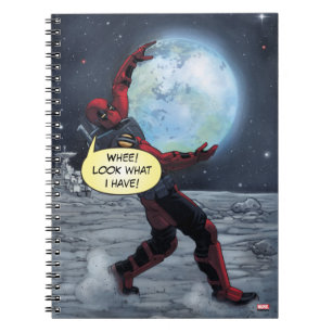 Carnet Deadpool Holding The Earth