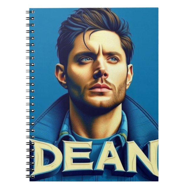 Carnet Dean su sfondo blu (Devant)