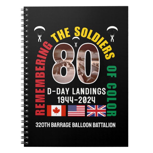 Carnet DÉBARQUEMENTS DU JOUR J 80e anniversaire Soldats d (Devant)