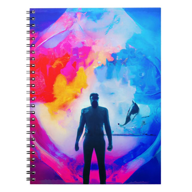 Carnet Debout dans les couleurs (Devant)