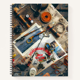 Carnet Deck de Pêcheur Personnalisé