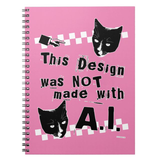 Carnet Déclaration punk anti-intelligence artificielle ép (Devant)
