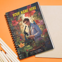 Carnet d'école de biologie personnalisable