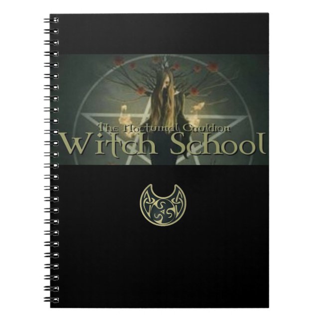 Carnet d'école de sorcière de TNC (Devant)