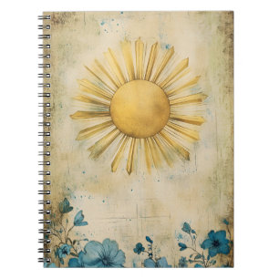 Carnet décoration murale de type Sunburst.