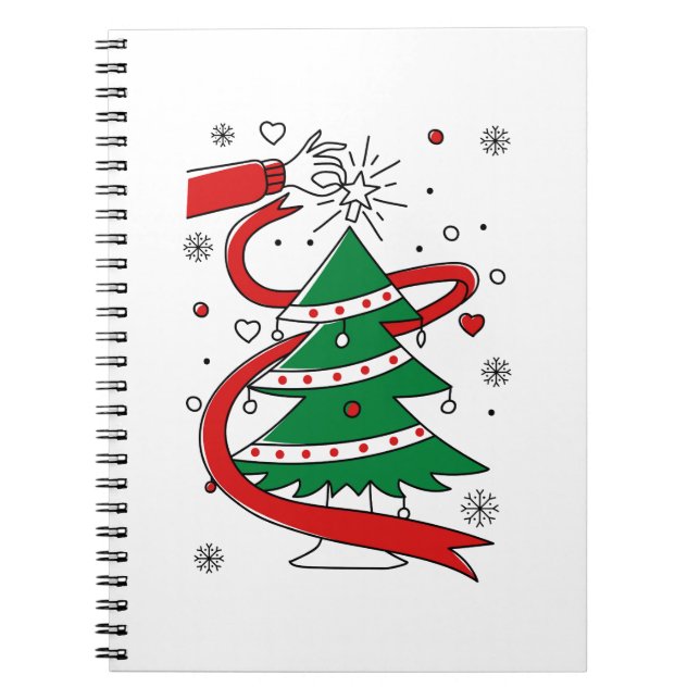 Carnet Décorez l'arbre de Noël | Vacances (Devant)