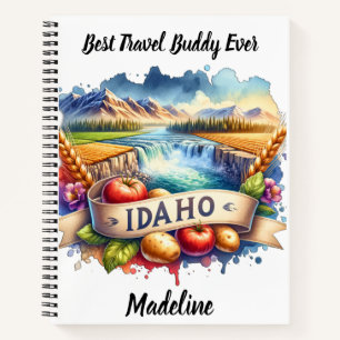 Carnet Découvrez la beauté de la moisson de l'Idaho !