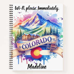 Carnet Découvrez les montagnes du Colorado
