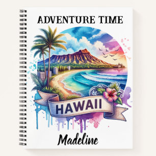 Carnet Découvrez les superbes plages d'Hawaii