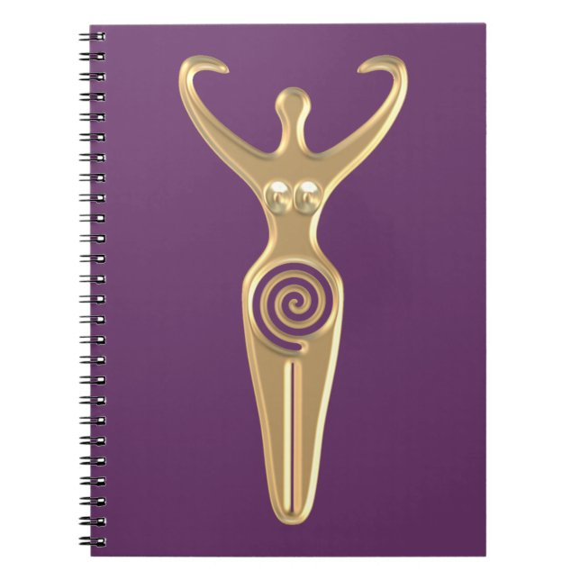 Carnet Déesse en spirale (Devant)