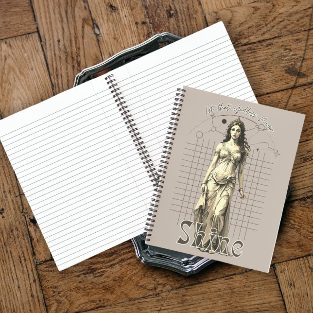 Carnet Déesse grecque personnalisable (Créateur téléchargé)