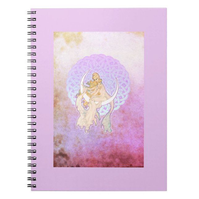 Carnet Déesse lunaire Samhain (Devant)