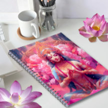 Déesse rose Lotus de la Prospérité - Lakshmi