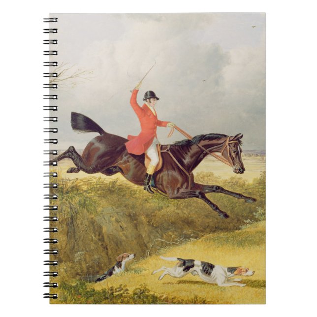 Carnet Dégageant un fossé, 1839 (huile sur le panneau) (Devant)