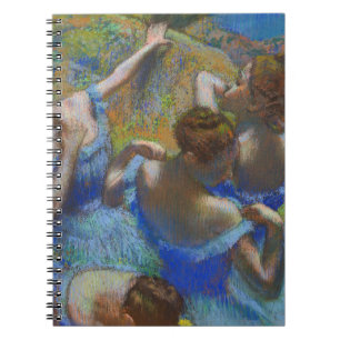 Carnet Degas Danseuses Bleues Pastel Chef-d'œuvre d'Art