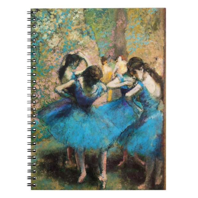 Carnet Dégazez les danseurs bleus (Devant)