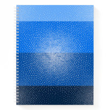 Carnet dégradé bleu Jay