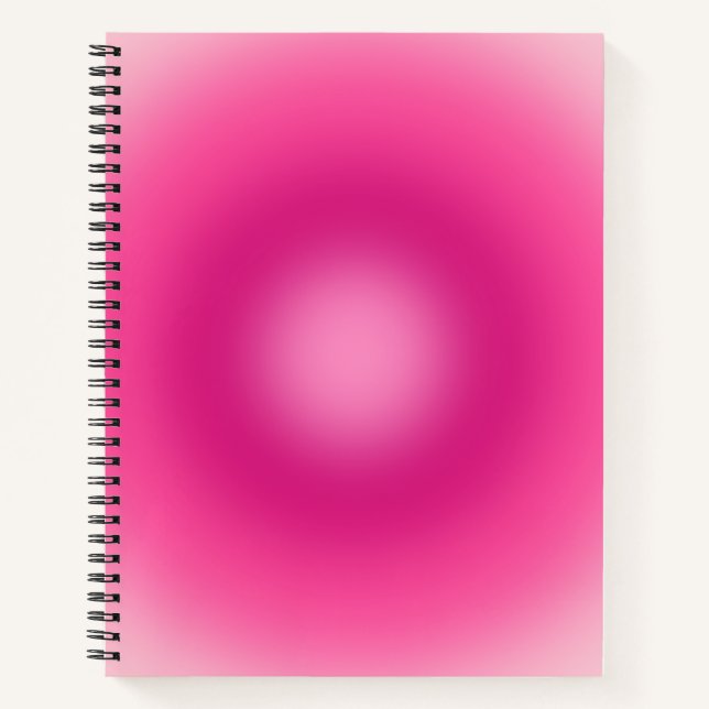 Carnet Dégradé rose (Devant)