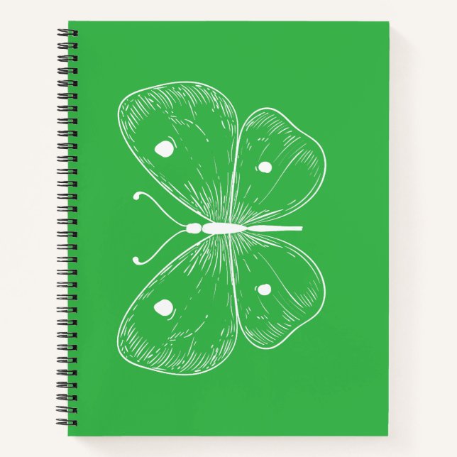 Carnet Delicate Sketch Butterfly (Devant)