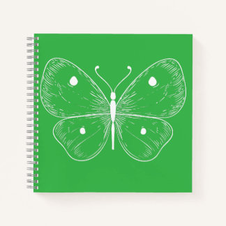 Carnet Delicate Sketch Butterfly
