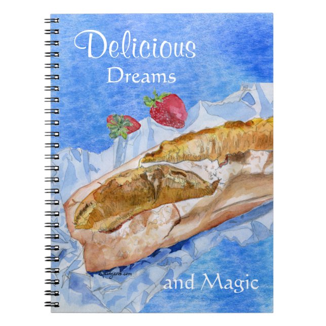 Carnet Delicious Dreams and Magic Photo (Devant)