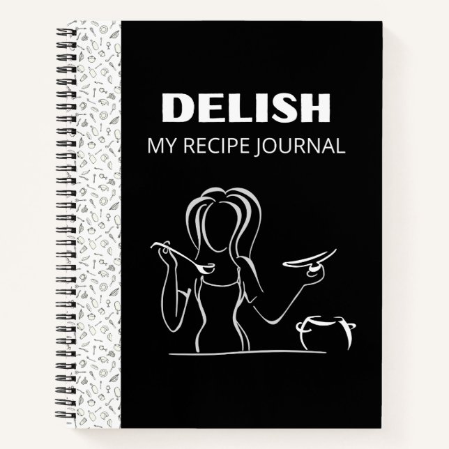 CARNET DELISH RECEPE (Devant)