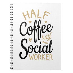 Carnet Demi café moitié travailleur social
