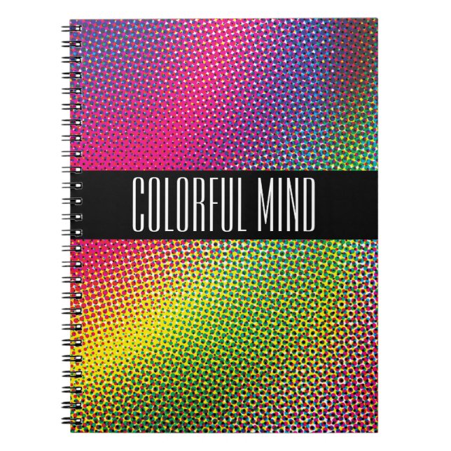 Carnet Demi-ton coloré (Devant)