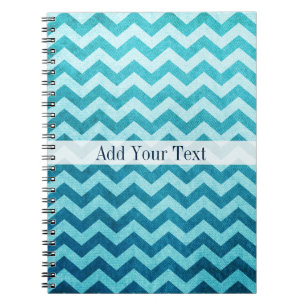 Carnet Denim Chevron par Shirley Taylor