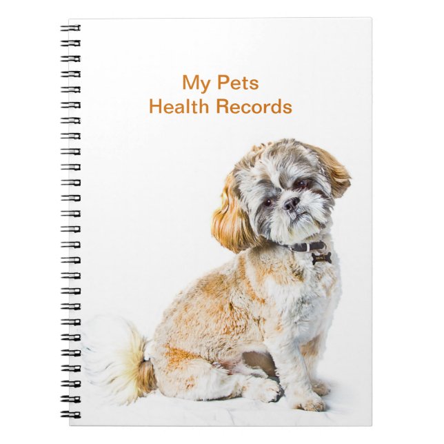 Carnet d'enregistrement santé des animaux de compa (Devant)